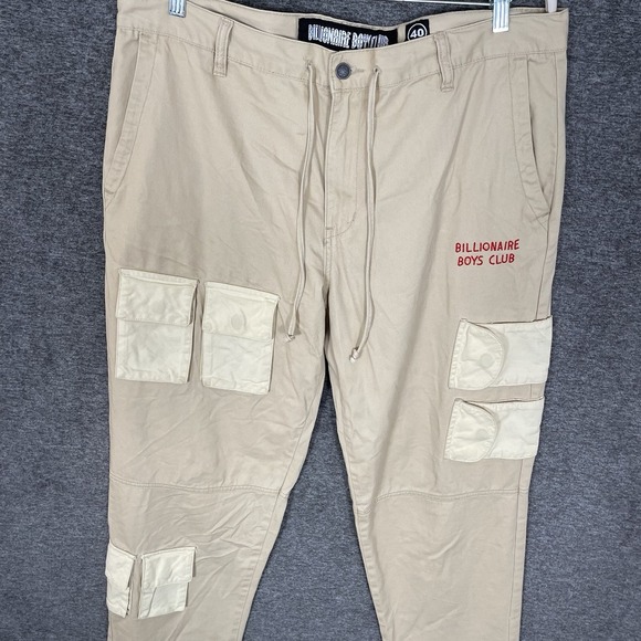 Billionaire‎ Boys Club BB Durango Pants Mens Size 40x33 Almond Tan Cargo - Picture 1 of 16